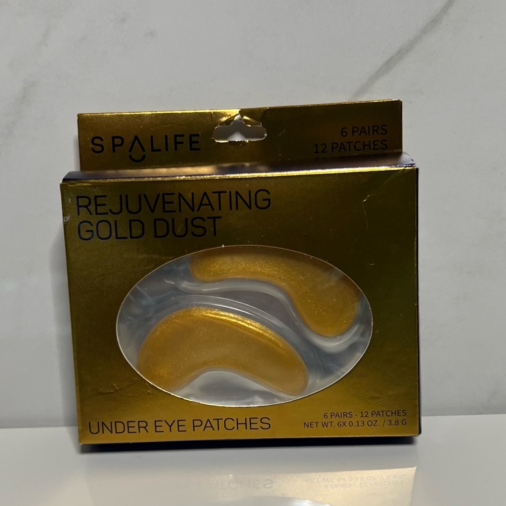 SPA LIFE REJUVENATING GOLD DUST UNDER EYE PATCHES